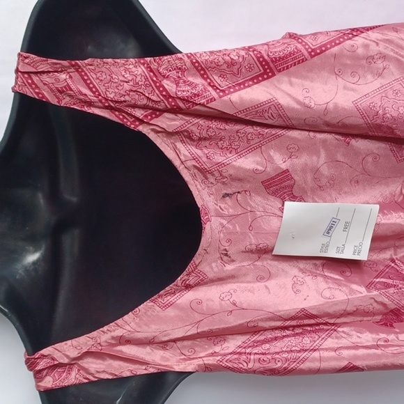 Junglee Billee Sleeveless‎ Dress Abstract Print Casual Free Size M/L/XL, 2 Layer - Picture 6 of 8